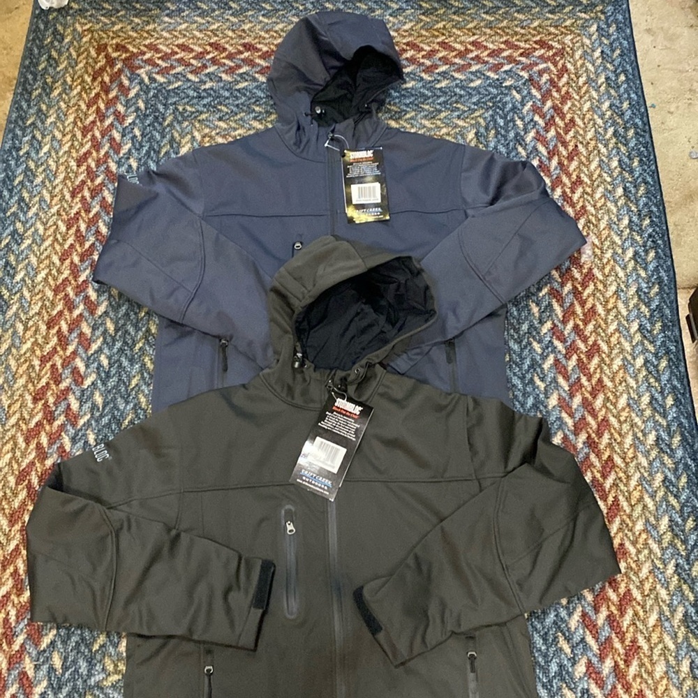 Two Hooded Size Large NWT Stormbloc Jackets Outdoor Camping Hiking